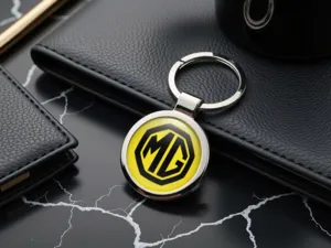 MG Picture Keychain Photo Metallic Style